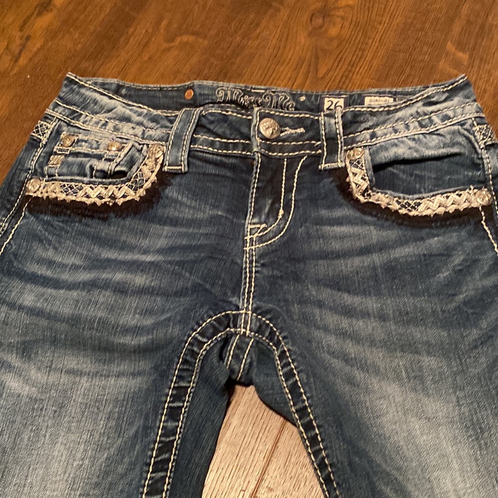 Miss me boot cut jeans size 26 - Picture 5 of 8